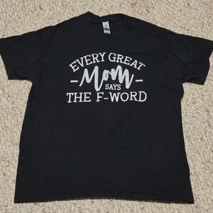 Gildan Black Heavy Cotton T-Shirt